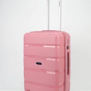 Чемодан Mironpan Band розовый, L