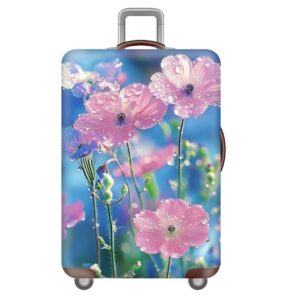 Чехол для чемодана «Анемоны розовые» 1014