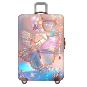 Чехол для чемодана «Бабочки» 1021