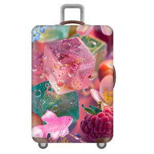 Чехол для чемодана «Куб со льдом» 1010