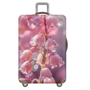 Чехол для чемодана «Ландыш розовый» 1015