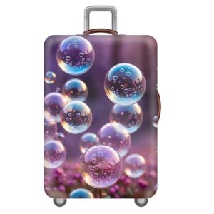 Чехол для чемодана «Прозрачные шары» 1018