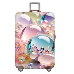 Чехол для чемодана «Разноцветные шары» 1021