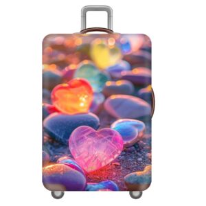 Чехол для чемодана «Сердца» 1024