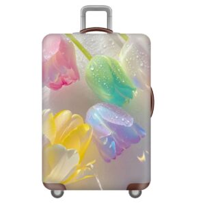 Чехол для чемодана «Тюльпаны» 1032