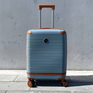 Чемодан MyBag Combo голубой М