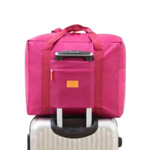 Складная дорожная сумка фуксия
