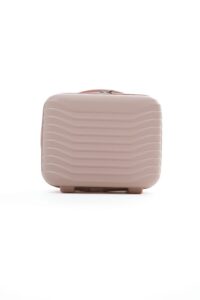 Бьюти-кейс из полипропилена персиковый