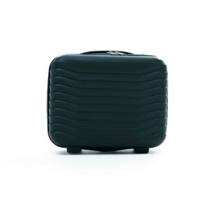 Бьюти-кейс из полипропилена темно-зеленый