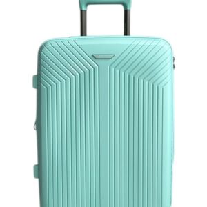 Чемодан Mironpan Line мятный, большой (L)