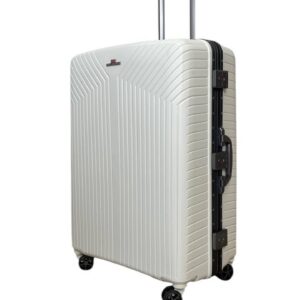 Чемодан Mironpan Premium белый S ручная кладь