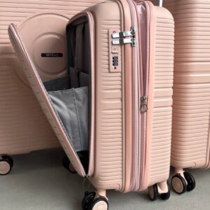 Чемодан Mybag Krug персиковый, ручная кладь