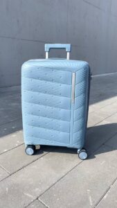 Чемодан Freedom NW голубой, маленький (S+)