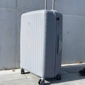 Чемодан Bizon Н01 серый, очень большой (ХL)