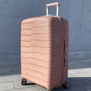 Чемодан Bizon Н03 пудровый, средний (М)