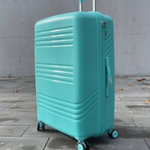 Чемодан Bizon H08 мятный, очень большой (XL)