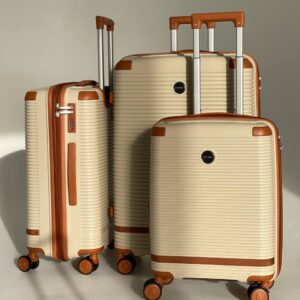 Чемодан MyBag Combo S молочный