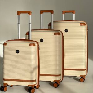 Чемодан MyBag Combo молочный М