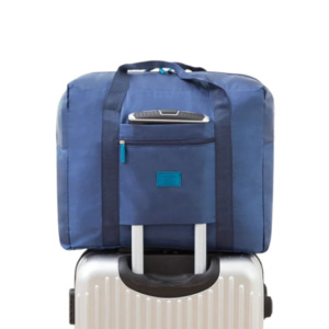 Складная дорожная сумка синяя